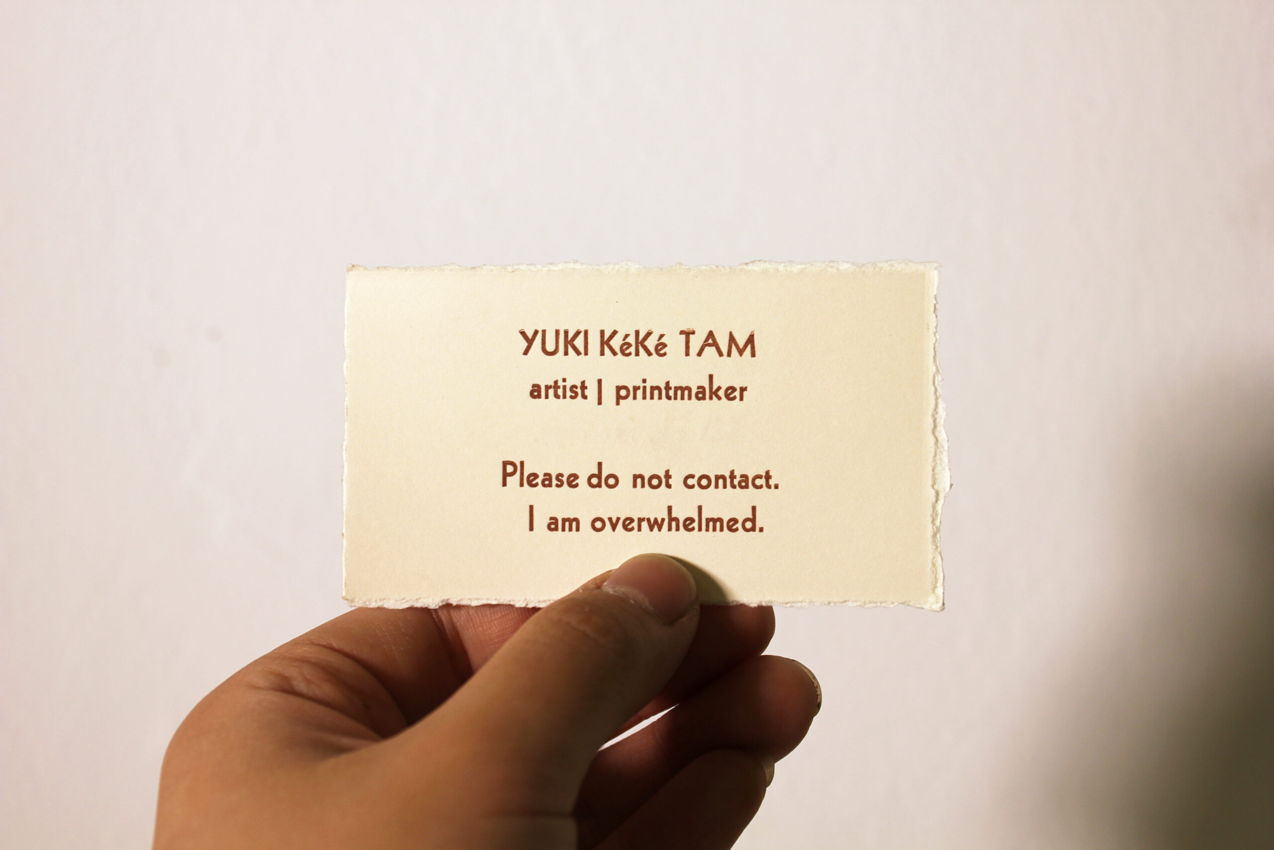 Anti-Business Cards